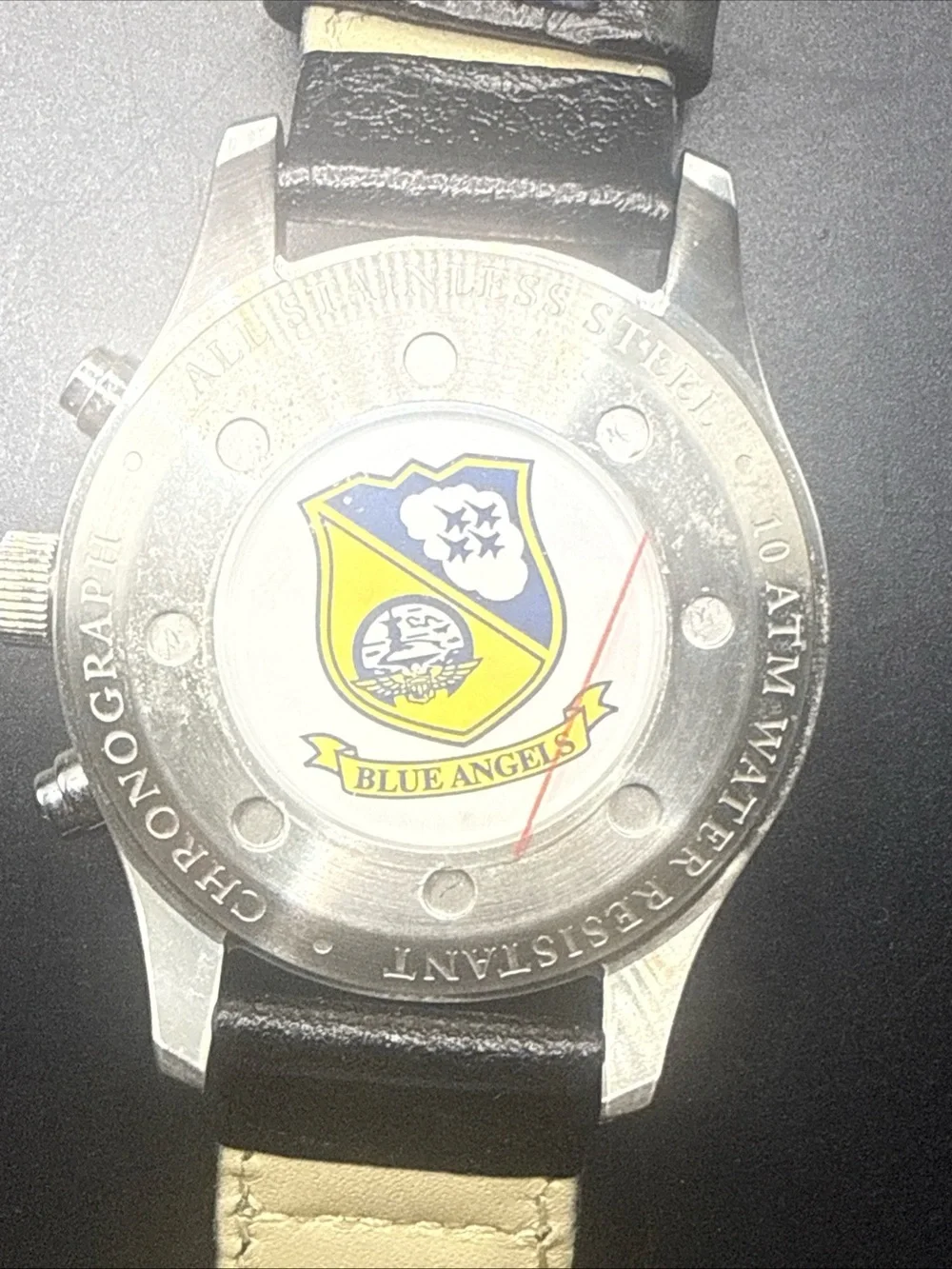 Blue Angels Air Force Pilot Chronograph Watch - Blue Dial